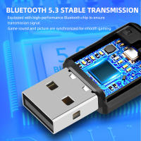 Adaptador inalámbrico USB, adaptador de Audio, transmisor Bluetooth 5,3, Compatible con consolas de juegos PS4/PS5/Switch, ordenadores, TV y auriculares - details 2