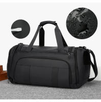 Bolsa de gimnasio para Fitness con bolsillo para zapatos, entrenamiento deportivo, equipaje de corta distancia, bolsos de hombro, bolsa de viaje grande seca y húmeda para viajes al aire libre - details 10