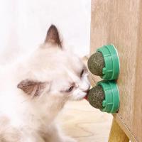 Juguete de Pared de Catnip Natural Bolas Adhesivas para Gatos Saludable y Eficaz para la Digestión - details 0