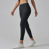 Hmidou-mallas de gimnasio con bolsillos para mujer, pantalones de Yoga, Fitness, cintura alta, Control de barriga, correr, entrenamiento - details 20