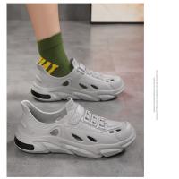 Nuevos Zapatos De Jardín Para Hombre Verano Ligeros Y Cómodos Sandalias Deportivas Y Casuales EVA Integrado Perforado Para Playa - details 19
