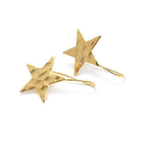 Ganchos de Pendientes de Estrella de Bronce de Alta Calidad Diy Joyería Hazte Tú Samex 18K Oro Color Brass Accesorios de Collar y Pendientes para Mujeres - details 32