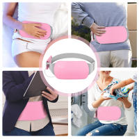 Almohadilla de calor Menstrual para mujer, masajeador eléctrico de período, alivio de cólicos vibratorios, cintura, estómago, cinturón Abdominal cálido - details 18
