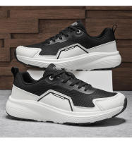 2025 primavera nuevos zapatos de los hombres zapatos deportivos antideslizantes absorción de golpes botón giratorio al aire libre senderismo zapatos de senderismo zapatos de jogging de los hombres - details 10