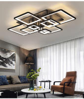 Lámpara de Techo Cuadrada TOMAXIN 65Watt con Diseño Moderno y Luce LED para Decoración de Habitación Oficina Comedor Sala de Estar Control Remoto Tipo de Producto Normal - details 0