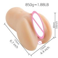 Leten Soft Male Pocket Pusssy para Hombres Vagina de Silicona Anal Realista Masturbador Juguetes para Sexo hine Jerkmate Juguetes Sexuales para Adultos. - details 5