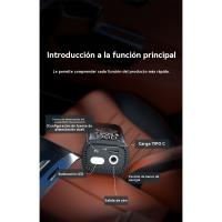 Infladores de neumáticos, compresores de aire portátiles, bombas de neumáticos sin cable de 150 PSI, bombas de aire para coches, motos, bicicletas, balón con manómetro y luces LED - details 14