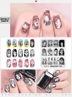 Placas de Sello para Arte de Uñas KADS Templates de Imagen Adecuadas para Salones de Belleza en Casa con Diseños de Flores Animales Corazón Estrella - details 10