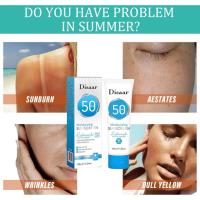 Protector solar hidratante Spf 50+ para uso facial y corporal, crema solar blanqueadora, crema protectora antienvejecimiento, control de aceite, cuidado de la piel - details 7