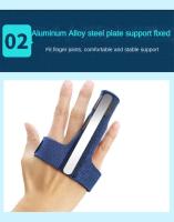 Gatillo ajustable con soporte para dedo, abrazadera para el pulgar, cinta correctora para dedos, alivia el dolor de flexión, beneficios para la salud - details 7