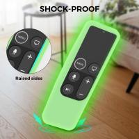 Funda protectora de silicona para Control remoto, carcasa con ranura para AirTag para Apple TV HD/4K (1ª generación), Siri, almacenamiento antipérdida, 2017 - details 5