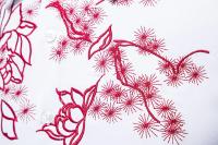 Camisa à manches longues brodée de fleurs exquises pour hommes, chemises de bureau monocromos décontractées, chemise de boîte de noche de fiesta masculino, mode printanière - details 7