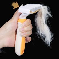 Removedor de pelo de mascotas multifuncional de acero inoxidable, peine de adelgazamiento seguro para mascotas, peine antideslizante para el pelo de perro para el cuidado del perro - details 8