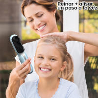 Control de temperatura de 3 niveles, cuidado de iones negativos, carga USB anti-quemaduras y pantalla LED Diseño portátil, plancha de pelo inalámbrica para mujeres, perfecta para regalos de hogar y viajes - details 7