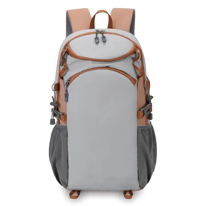 Bolsa de montañismo Escalada al aire libre Almacenamiento grande, viajes, compras, camping, bolsa de corta distancia, mochila universitaria portátil, mochila escolar - 1