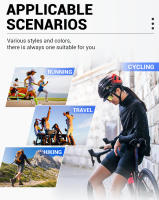 Gafas de Sol para Ciclismo Kapvoe 2023 para Hombres y Mujeres Lentes de 4 Piezas Protección UV Material del Marco TR - details 13