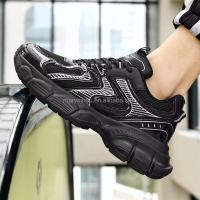 Dropshipping logo transpirable grueso correr para hombres ligeros, zapatos deportivos casuales de estilo caminar - details 10