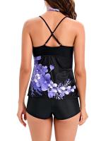 Tankini Impreso de Dos Piezas 2025 Traje de Baño Deportivo Sexy para Mujeres - details 7