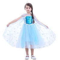 Disfraz de princesa Elsa para niñas, fiesta de carnaval, vestido de cumpleaños de Halloween, 2-10 años - details 4