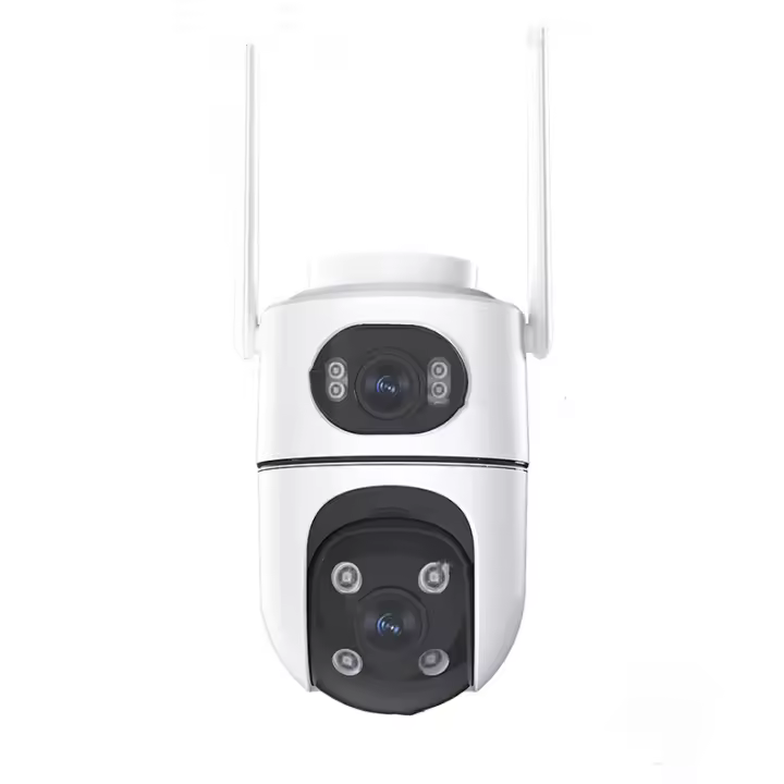 Cámara 360 grados doméstico inalámbrico WIFI exterior Internet remoto inteligente Visión nocturna alarma vigilancia - 1