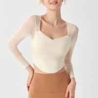 Nuevo Traje de Yoga para Mujer Ropa Deportiva de Secado Rápido, Transpirable y Adelgazante de Malla Poliéster - details 3