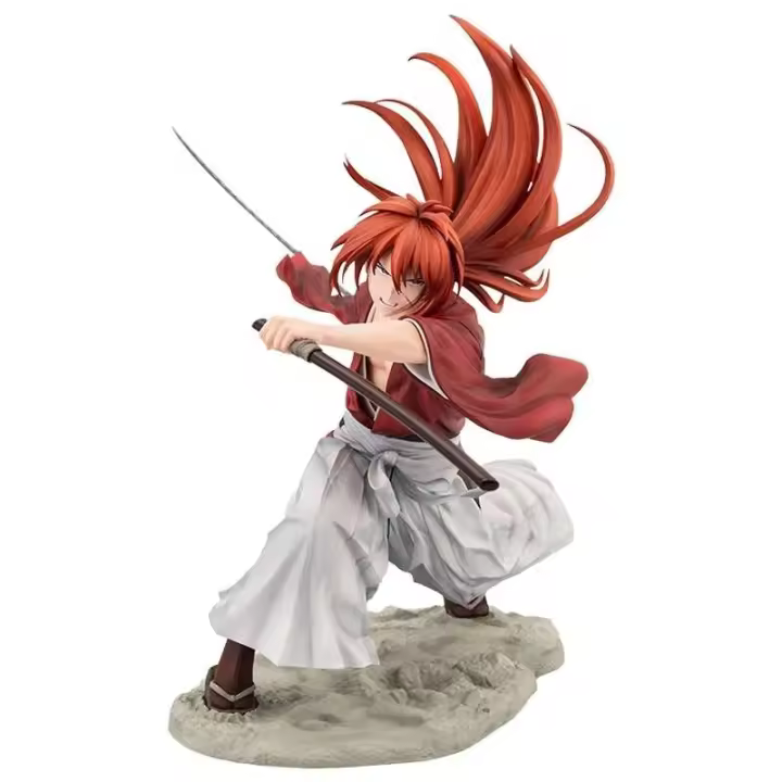 1/8 Kotobukiya PV152 ARTFX J Himura Kenshin 20CM figura de Anime modelo coleccionable juguetes de acción regalos - 1