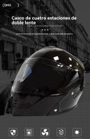 Casco moto integral hombre aire libre Deportes MX Carreras de Locomotora - details 0