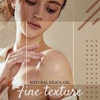 Hombreras de silicona para ropa de mujer, almohadillas de realce de hombro antideslizantes, reutilizables, potenciador Invisible, 2 pares - details 5