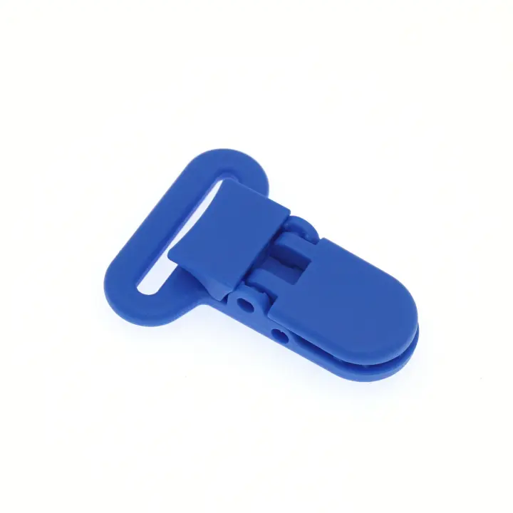 KAM-Clips de plástico para chupete, Soporte transparente para chupete, accesorios de alimentación de bebé, 25mm, 100 piezas - 1