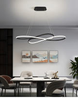 TOMAXIN 100CM Dining Pendant Light Modern Led Lights For Room Chandelier Bedroom Living Room Hanging Lamp - details 6