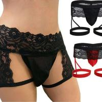 Tanga Ence femenina sexy, bolso mejorado, ropa interior de bikini, ropa interior de hombre transpirable - details 2
