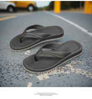 Chanclas de hombre, zapatillas de exterior de alta gama para hombre, sandalias de playa informales antideslizantes, no malolientes, de verano - details 8