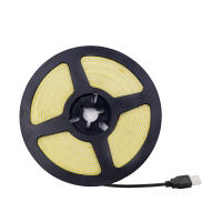 Tira de luz LED COB 5V XUNATA de alta densidad 320LEDs/m iluminación lineal USB 5mm de ancho luz cálida 3000K 4000K 6000K - details 3