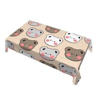 Mantel rectangular de oso para fiesta, manteles impermeables para mesa de comedor, decoración del hogar y cocina - details 12