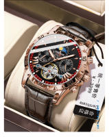 Reloj mecánico para hombre totalmente automático de marca suiza nuevo reloj luminoso impermeable. - details 15