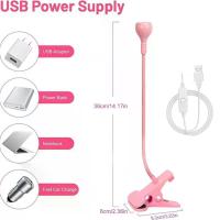 Secador de Uñas UV 395nm Mini Lámpara de Uñas para Manicura en Salón Herramienta de Manicura USB Clip-on - details 1
