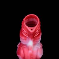 Empaque privado Sexy LICKER Función de eyaculación Funda de silicona de fantasía Extensor Funda para agrandamiento del pene Juguetes sexuales para hombres 18+ - details 10