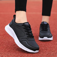Zapatillas de deporte de cuero para mujer, zapatos deportivos ultraligeros de talla grande, primavera y otoño - details 11