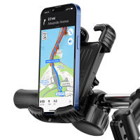 Soporte de teléfono móvil para bicicleta y motocicleta, soporte de navegación GPS, rotación de 360 ° - details 10