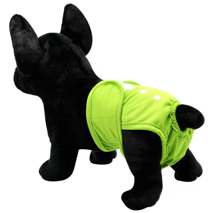 Pantalones fisiológicos lavables para perros, pañales ajustables reutilizables para perros, pantalones cortos transpirables a prueba de fugas, pantalones para incontinencia de mascotas - 1