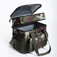 Bolsa térmica táctica para hombre, fiambrera con aislamiento para exteriores, bolsa de almuerzo duradera con aislamiento a prueba de fugas para trabajo, comida, Camping, Picni - details 6