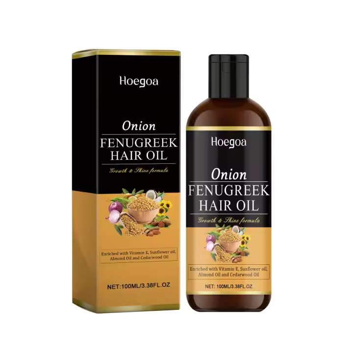 Onion Care repara el cabello seco y encrespado, hidrata el aceite esencial para el cabello brillante y suave - 1
