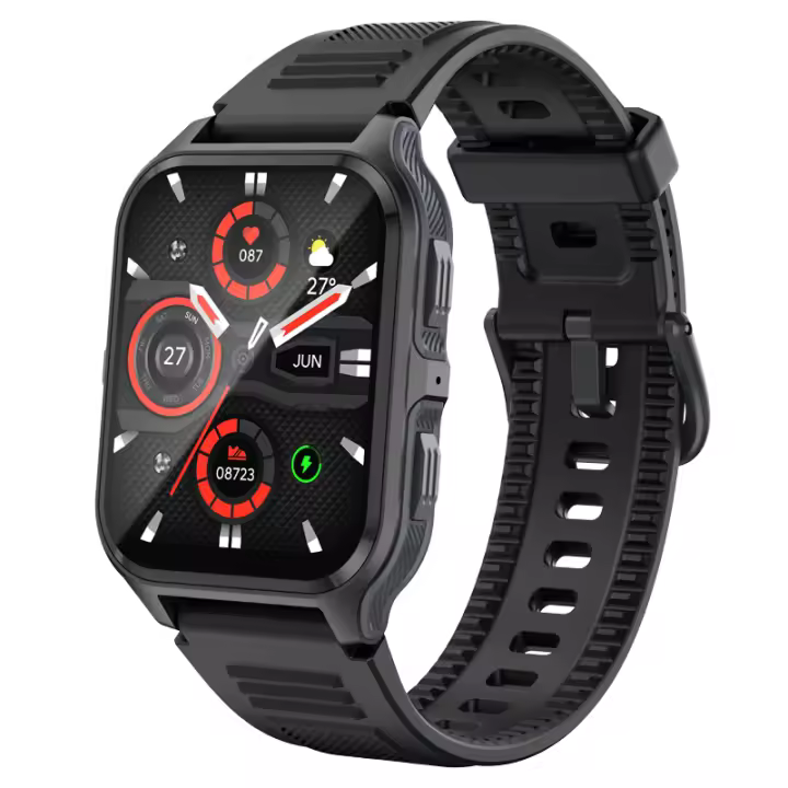 Reloj inteligente deportivo para hombre y mujer, accesorio de pulsera resistente al agua hasta 3ATM con función de presión arterial y frecuencia cardíaca, compatible con Android e IOS, 2024 - 1