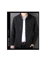 Chaqueta Ligera de Primavera para Hombres Ajuste Delgado, Corte Casual, Material de Poliéster, Cierre de Cremallera, Ideal para Trabajo y Uso al Aire Libre - details 6