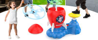 Juguetes para Niños de Juegos al Aire Libre Edad 4-8 Lanzador de Discos Voladores con Discos Fluorescentes Juegos de Pascua para Niños y Niñas Edad 3-5 - details 1