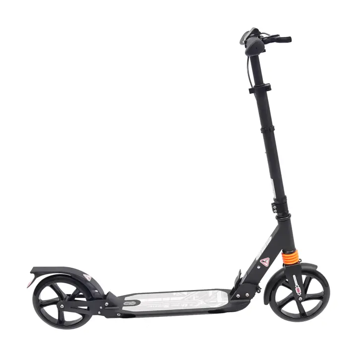 Patinete urbano plegable para adultos, altura ajustable, carga máxima: 120 kg -200mm, ruedas con frenos de disco-carga máxima: 100 kg - 1