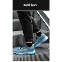 2025 nuevos zapatos de hombre de gran tamaño, estilo deportivo de malla transpirable, parte inferior gruesa, altura aumentada, zapatos para correr de moda urbana - details 8