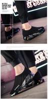 Zapatos informales para hombre, calcetines bajos transpirables, zapatos para parejas perezosas, zapatos deportivos de malla ahuecados de verano, zapatillas deportivas para mujer - details 11