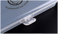 Caja de Almacenamiento Vacía para Herramientas de Uñas KADS Rectangular Doble Capa Bandeja para Pinza Tijeras Cepillo Limpiador de Uñas - details 5