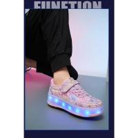 Zapatillas de Skate LED para Niños Calzado Deportivo de Patinaje Desmontable para Primavera/Verano - details 4